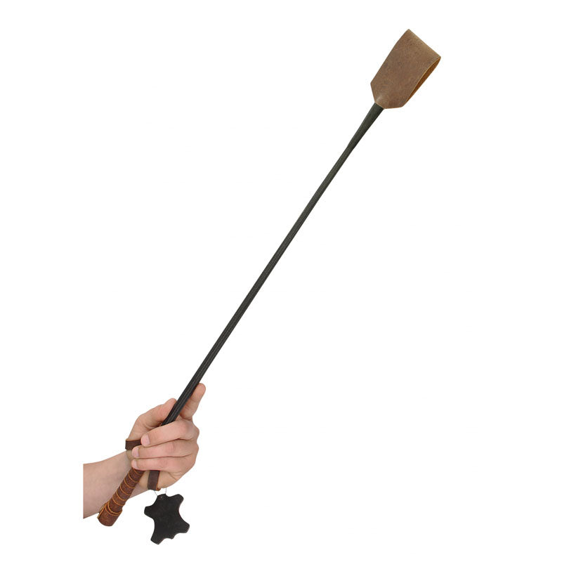 OUCH! Italian Leather Riding Crop