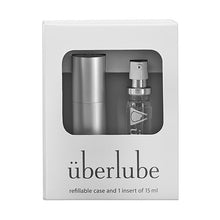 Load image into Gallery viewer, Uberlube Good-to-Go Silver Personal Lubricant Spray Silicone Based Sex Lube
