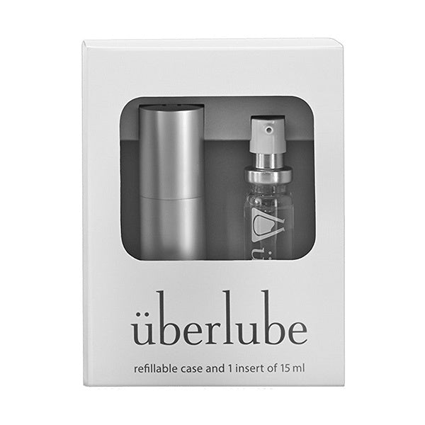 Uberlube Good-to-Go Silver Personal Lubricant Spray Silicone Based Sex Lube