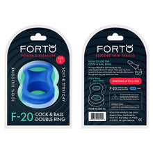 Load image into Gallery viewer, F-20: BALLS STRETCHER (LIQUID SILICONE) LARGE - BLUE

