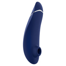 Load image into Gallery viewer, Womanizer Premium 2 Smart Silence Clitoral Suction Stimulator Blueberry
