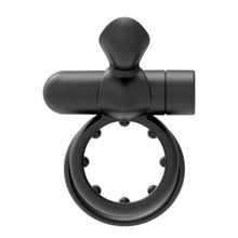 Load image into Gallery viewer, Pointer Vibrating Cockring - Black
