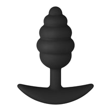 Load image into Gallery viewer, F-83: SPIR PLUG 100% SILICONE BLACK
