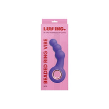 Load image into Gallery viewer, Br15: BEADED RING VIBE - PURPLE
