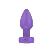 Load image into Gallery viewer, Pr17: VIBRATING PLUG W/ REMOTE - PURPLE
