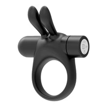 Load image into Gallery viewer, Bunny Vibrating Cockring - Black
