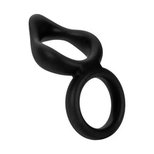 Load image into Gallery viewer, F-88: DOUBLE RING 100% LIQUID SILICONE BLACK
