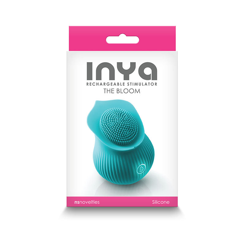 INYA The Bloom Rechargeable Clitoral Stimulator Teal