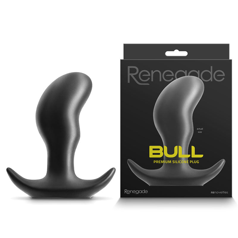 Renegade Bull - Black - Medium Anal Butt Plug