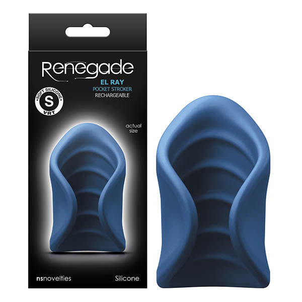 Renegade - El Ray Pocket Stroker USB Rechargeable Vibrating Stroker