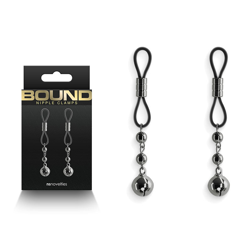 Bound Nipple Clamps - D1 - Gunmetal