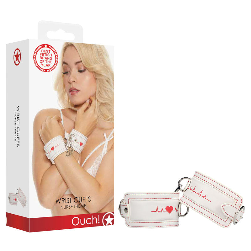 OUCH! Wrist Cuffs - Nurse Theme