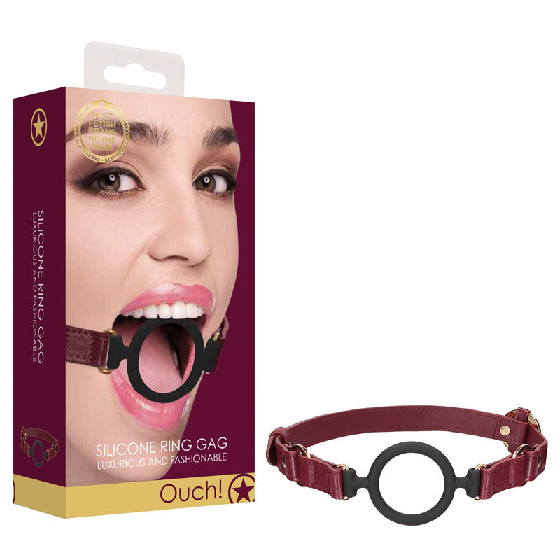 OUCH! Halo - Silicone Ring Gag