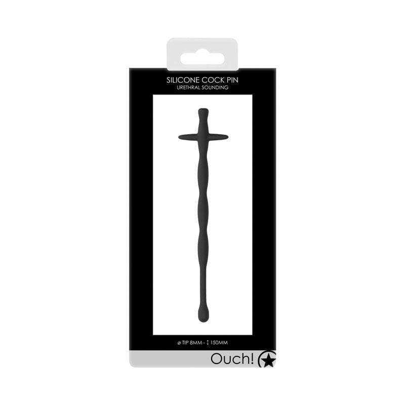 OUCH! Urethral Sounding - Silicone Cock Pin