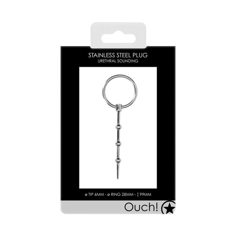 OUCH! Urethral Sounding - Metal Plug