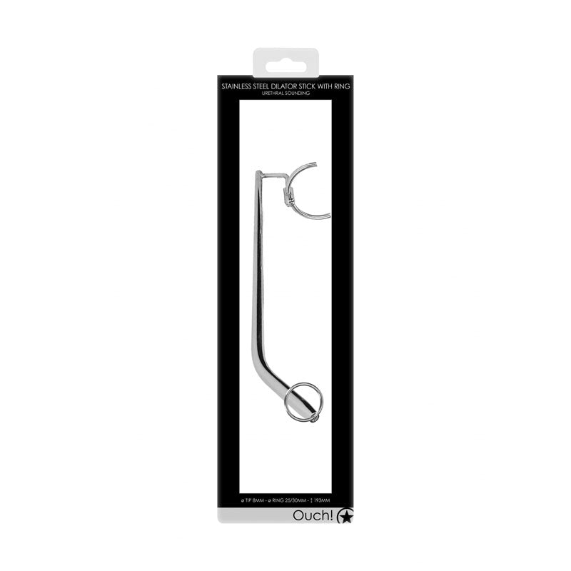 OUCH! Urethral Sounding - Metal Dilator Stick