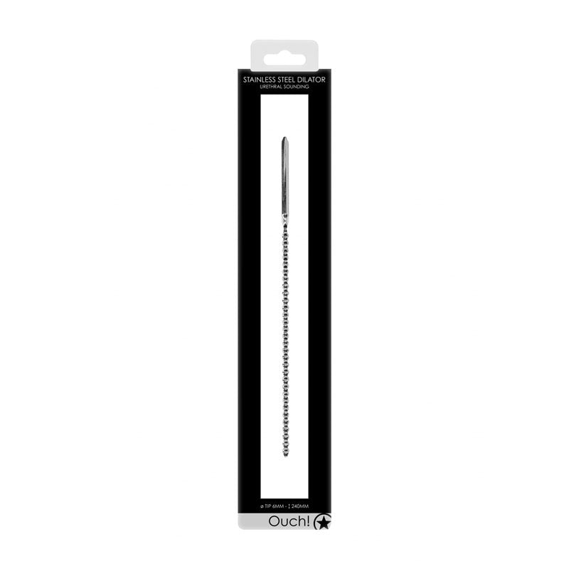 OUCH! Urethral Sounding - Metal Dilator 6mm