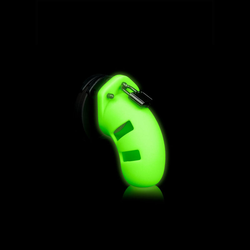 OUCH! Glow in the Dark Model 20 Cock Cage - 9 cm