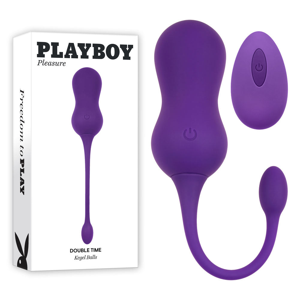 Playboy Pleasure DOUBLE TIME Remote Control Vibrating Kegel Balls Be Wa