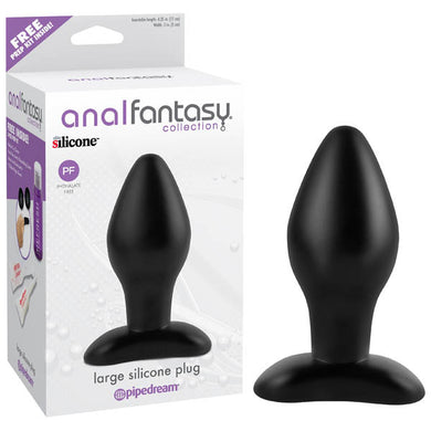 Anal Fantasy Collection Large Silicone Plug - LOVEBEE
