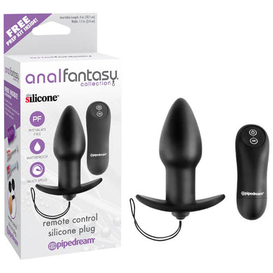 Anal Fantasy Collection Remote Control Silicone Plug - LOVEBEE