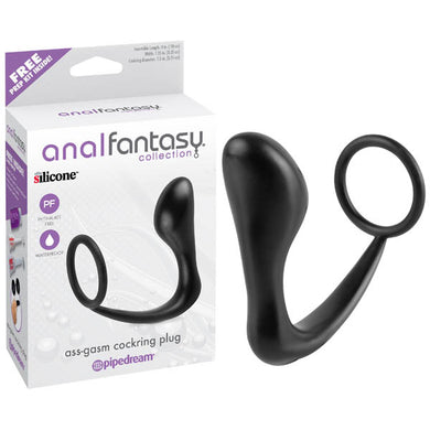 Anal Fantasy Collection Ass-gasm Cock Ring Plug - LOVEBEE