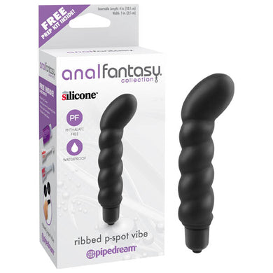 Anal Fantasy Collection Ribbed P-spot Vibe - LOVEBEE