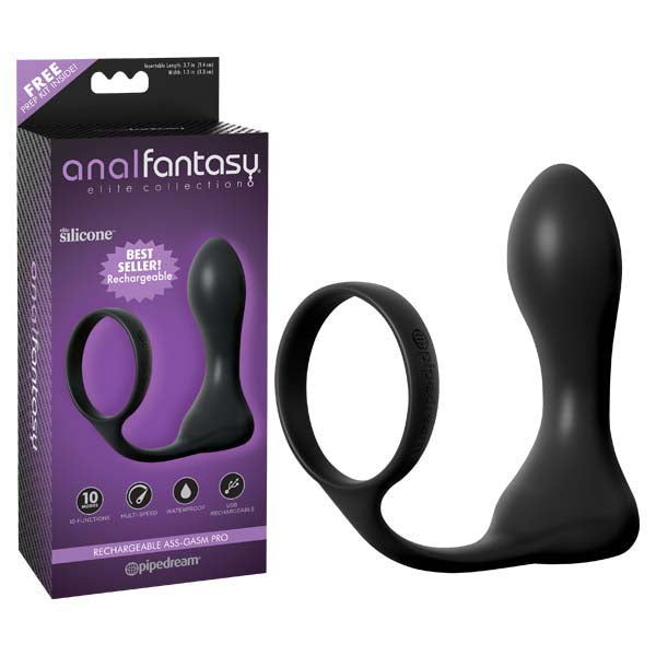 Anal Fantasy Elite Collection Rechargeable Ass-Gasm Pro - LOVEBEE