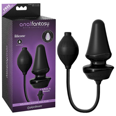 Anal Fantasy Elite Collection Inflatable Silicone Butt Plug - LOVEBEE