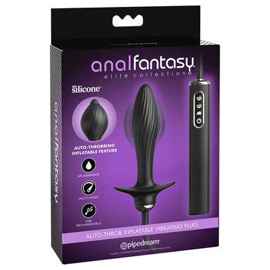 Anal Fantasy Elite Auto Throb Inflatable Vibrating Plug - LOVEBEE