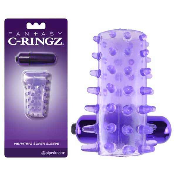 Fantasy C-Ringz Vibrating Super Sleeve