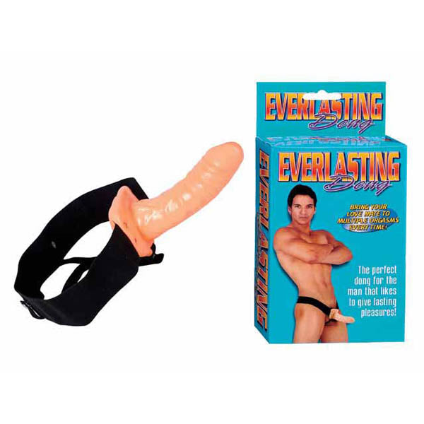 Everlasting Dong Hollow Strap-On Dildo with Harness for him