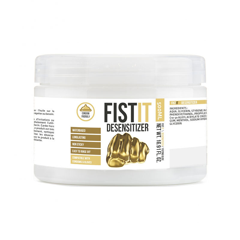 Pharmquests Fist-It Desensitizer Personal Lubricant Numbing Sex Lube 500ml