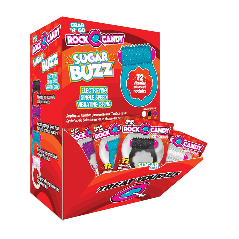 Rock Candy Sugar Buzz - Display of 24