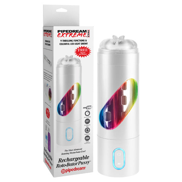 Pipedream Extreme Toyz Rechargeable Roto-bator Pussy