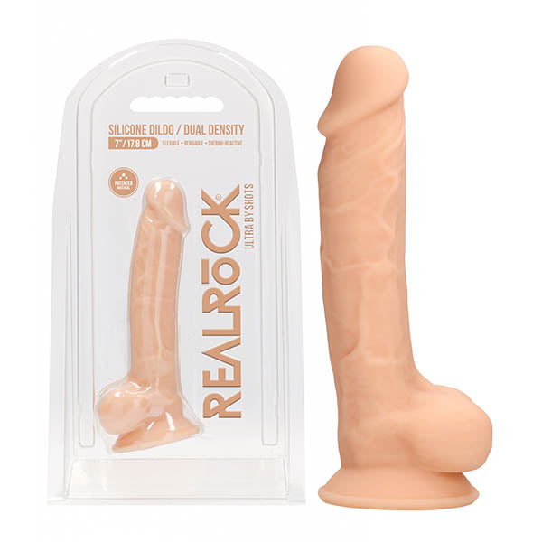 Realrock Ultra - 7'' Silicone Dildo With Balls