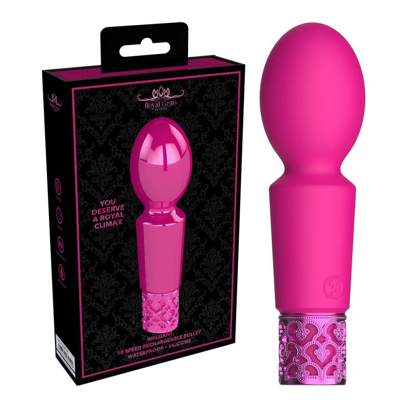ROYAL GEMS Brilliant - Silicone Rechargeable Bullet