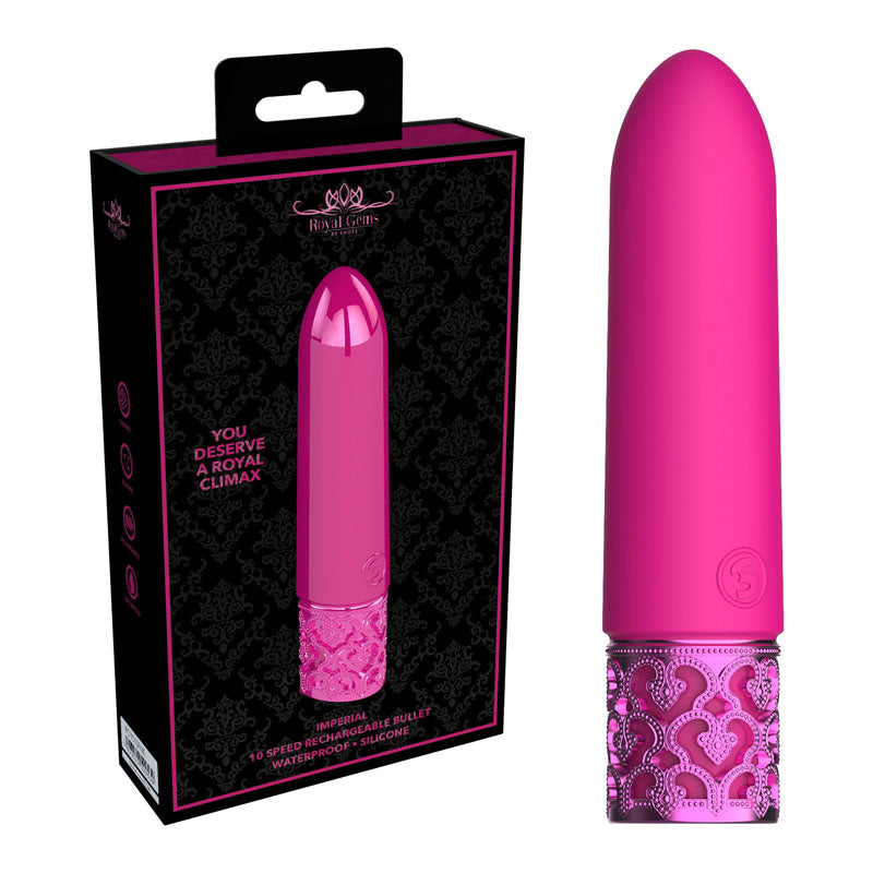 ROYAL GEMS Imperial Silicone Rechargeable Bullet