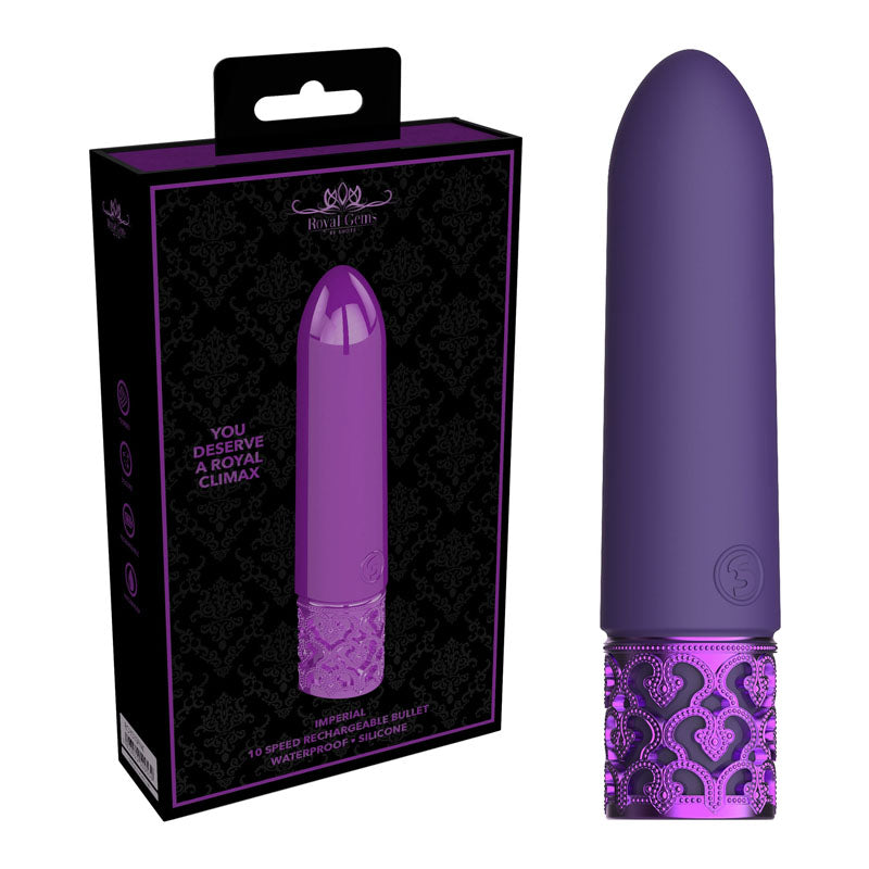 ROYAL GEMS Imperial - Silicone Rechargeable Bullet