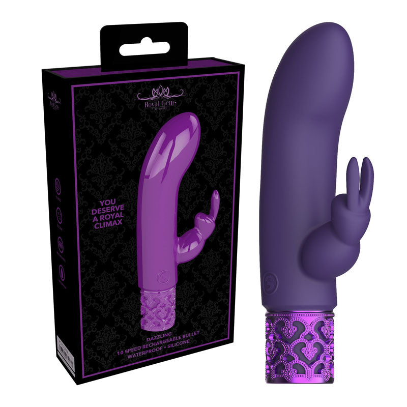 ROYAL GEMS Dazzling - Silicone Rechargeable Bullet