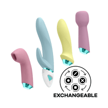 Load image into Gallery viewer, Satisfyer 4x Vibrators Clitoral Stimulator Sucker GSpot Rabbit Anal Wand Sex Toy
