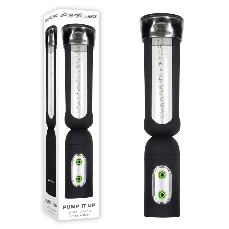 Zero Tolerance PUMP IT UP Male Penis Pump Rechargeable